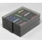 Lindner Sammelbox Rauchglas Black Samt für 12 Victorinox Messer Alox 84 mm (Cadet)
